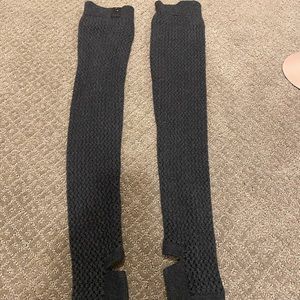 Lululemon Cotton Leg Warmers
